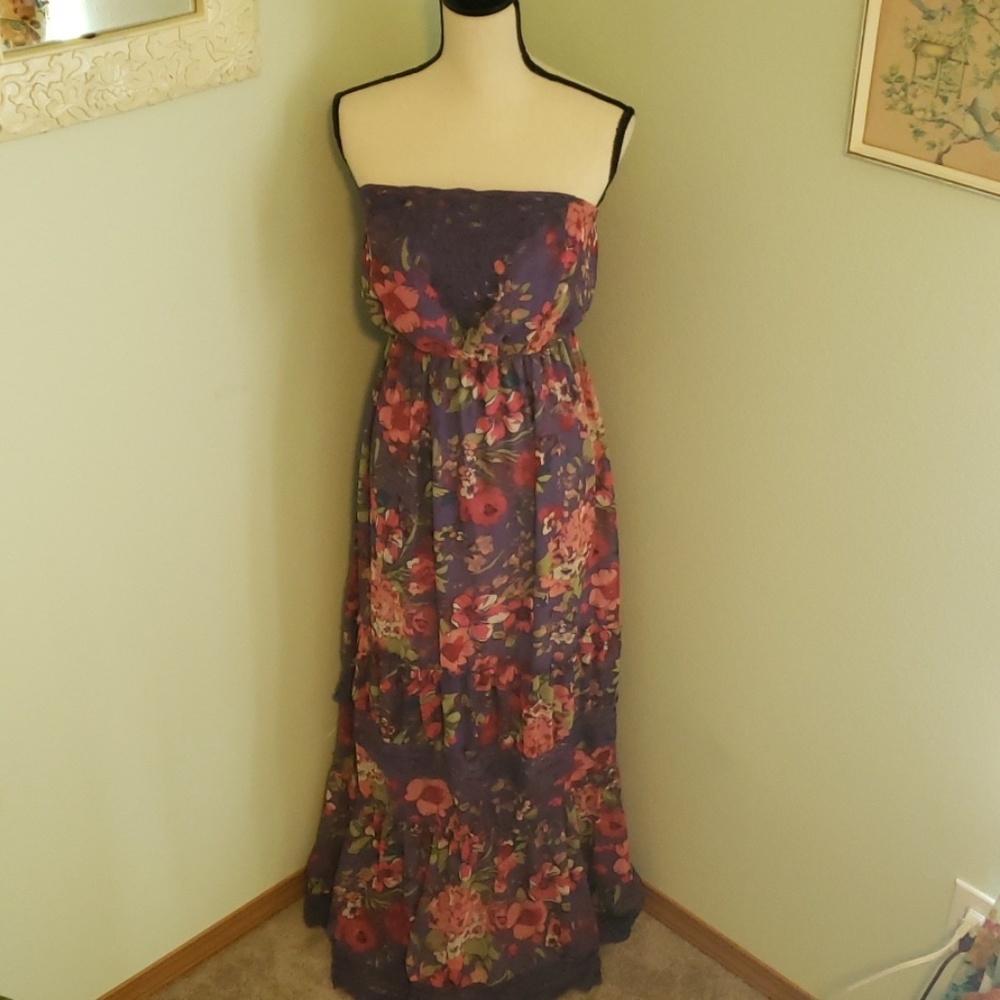 Torrid Floral Maxi Dress